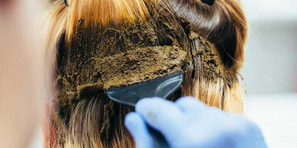 استفاده از حنا برای موهای خشک